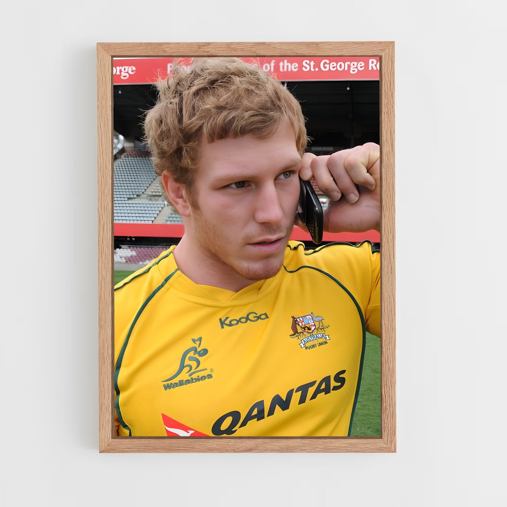 Poster Cellulaire Mystère – affiche Rugby (vue 4)